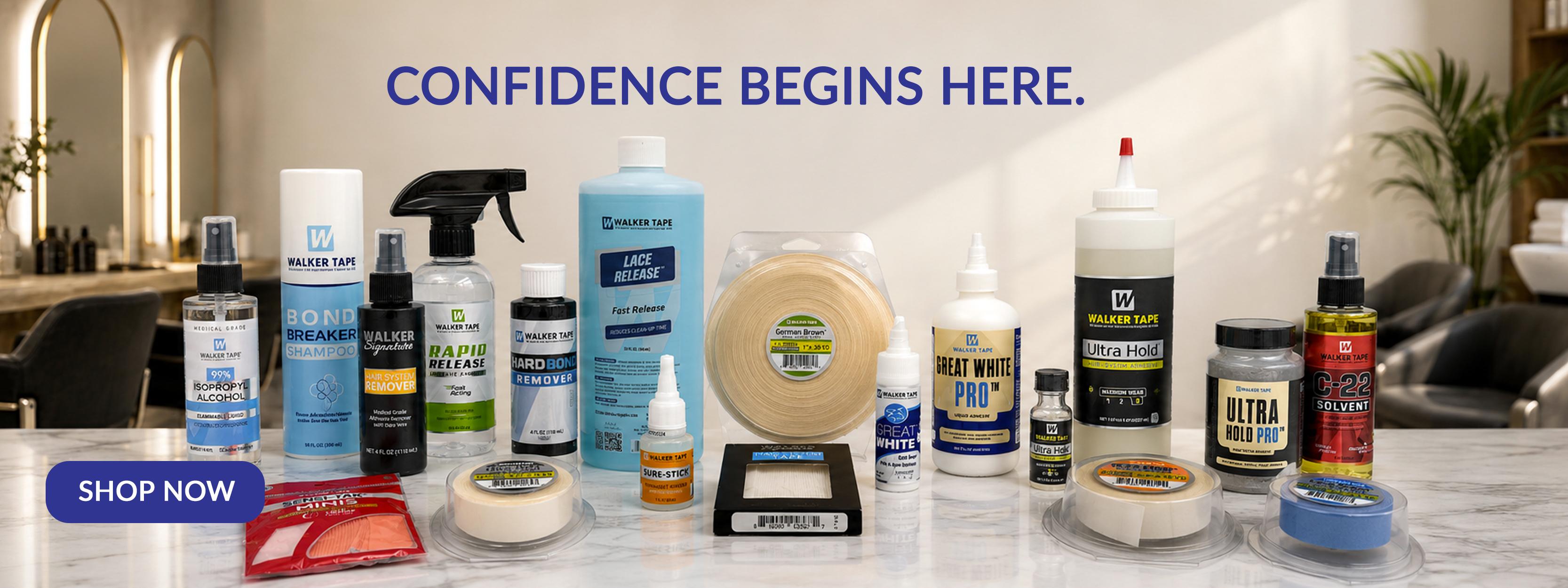 Walker Tape® | Hair System Tapes, Adhesives & Solvents | Official